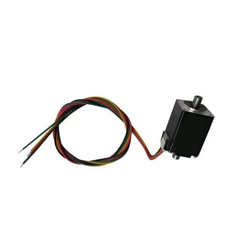 Size 20mm NEMA 8 Hollow Shaft Stepper Motor Dual Shaft 0.018Nm 0.6A 20x30mm