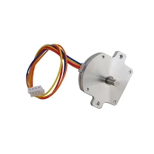 Size 28mm NEMA 11 Pancake Stepper Motor Round 0.016Nm 0.5A 28x9.5mmmm Ultrathin Body