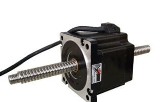 size-86mm-nema34-linear-actuator-stepper-motor-noncaptive-type-76mm-stack-lead-4mm-length-250mm