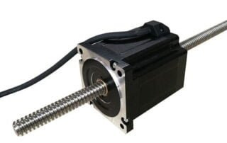 size-86mm-nema34-linear-actuator-stepper-motor-noncaptive-type-98mm-stack-lead-4mm-length-300mm