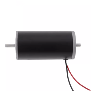 63mm DC Motor Brushed Dual Shaft 24V 2000RPM 0.6Nm 125W 63x125mm With Rear Shaft