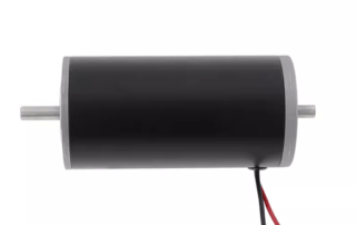 63mm DC Motor Brushed Dual Shaft 24V 2000RPM 0.6Nm 125W 63x125mm With Rear Shaft