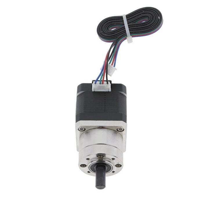 Robot Motor NEMA 17 Geared Stepper Planetary Gearbox Ratio 5:1