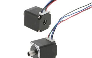 NEMA 11 Hollow Shaft Stepper Motor 0.07Nm 1A 28x32mm