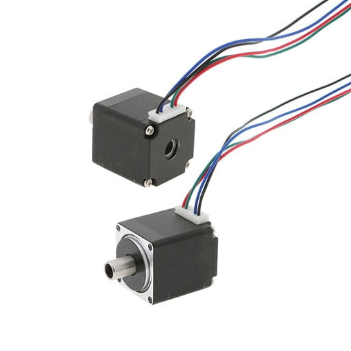 NEMA 11 Hollow Shaft Stepper Motor 0.07Nm 1A 28x32mm