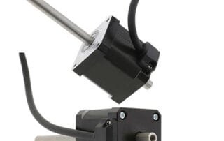 NEMA 17 Hollow Shaft Stepper Motor Long Axis