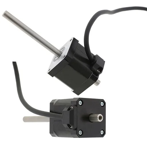 NEMA 17 Hollow Shaft Stepper Motor Long Axis