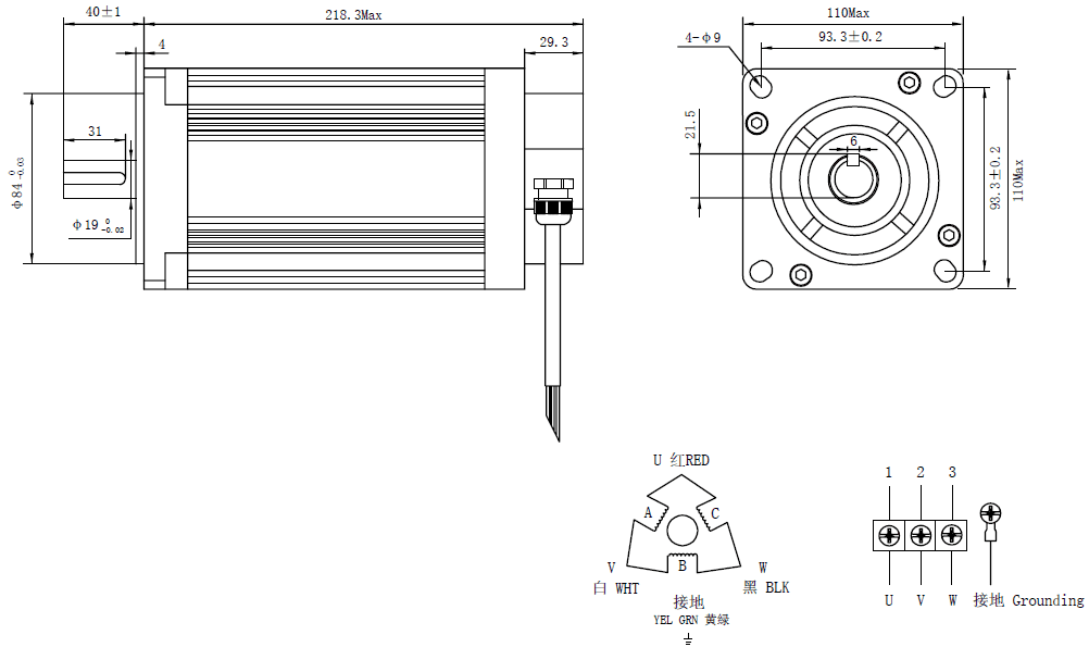 NEMA 42 Stepper Motor 20Nm