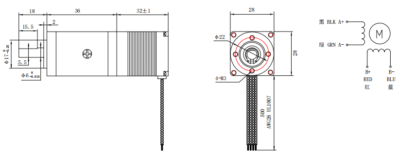 NEMA 11 Precision Geared Stepper