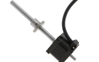 NEMA 14 Linear Actuator Dual Shaft Stepper Motor Ball Screw with Rear Shaft