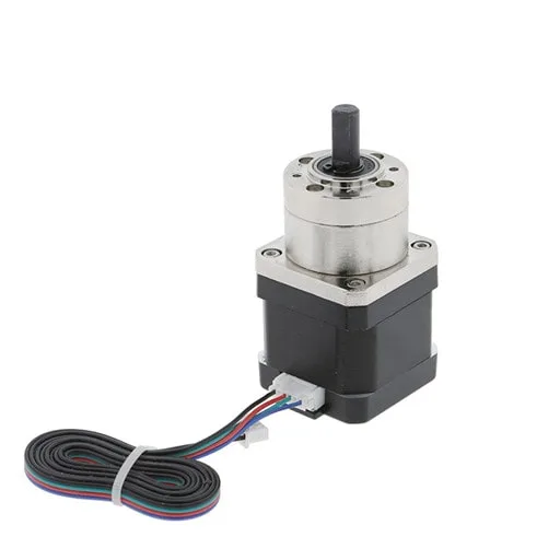 Size 42mm NEMA 17 L=34mm Economy Planetary Gearbox Stepper Motor