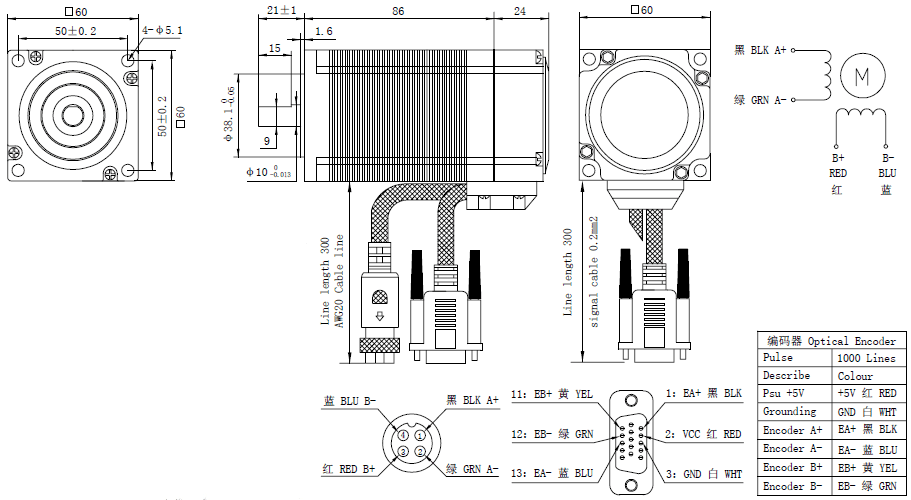NEMA 24 Closed Loop Stepper Motor