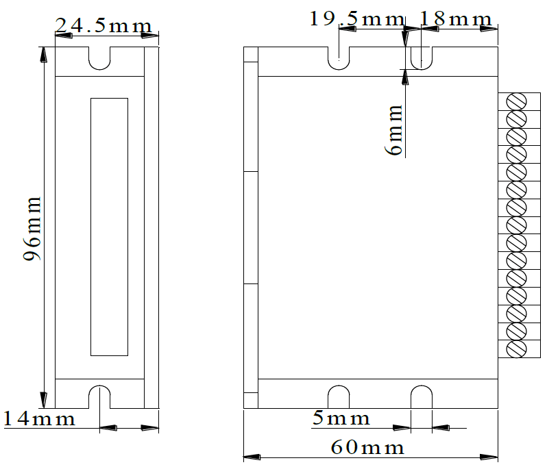 12V Brushless DC Motor Drive