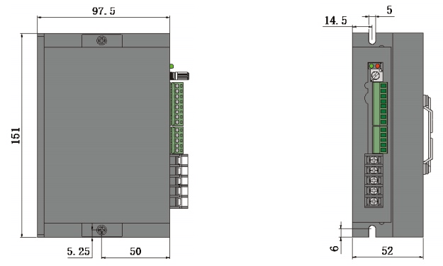 48V Brushless DC Motor Drive