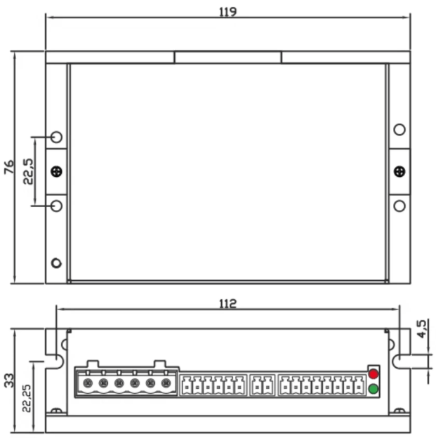 NEMA 17 Closed Loop Stepper Drive