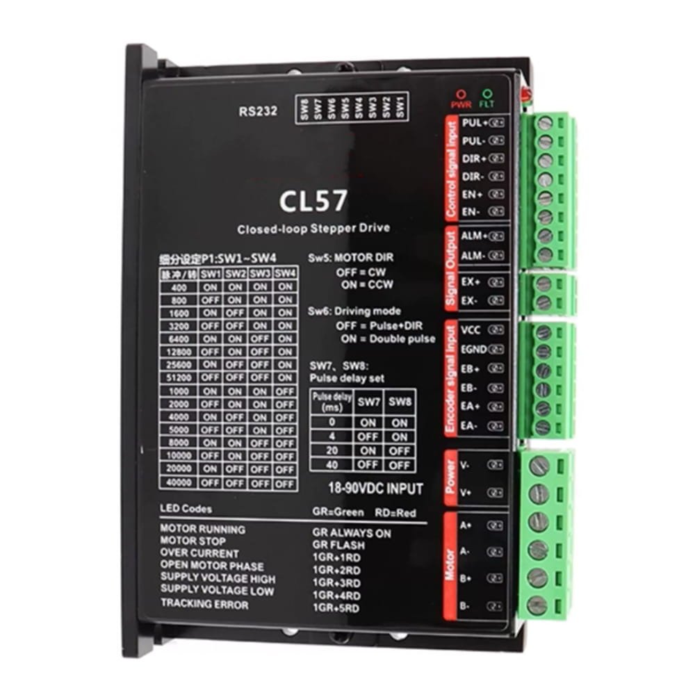 nema-23-closed-loop-stepper-drive-cl57-18-90vdc