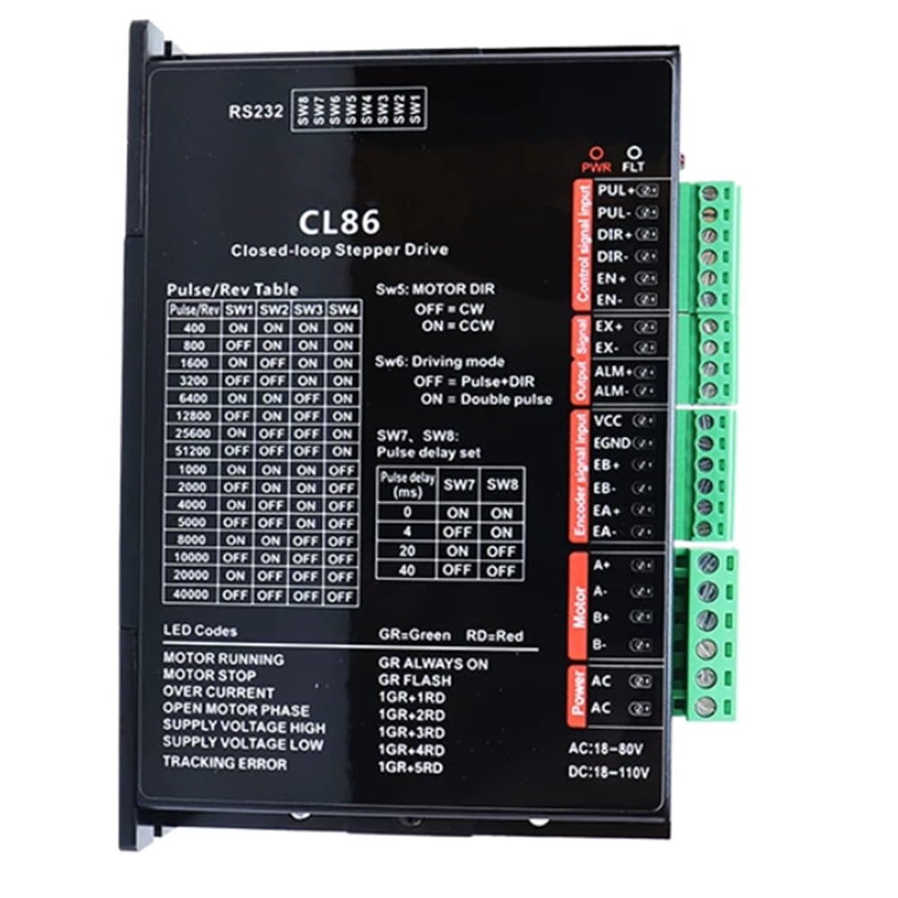 nema-34-closed-loop-stepper-drive-cl86